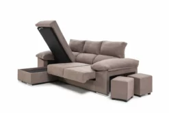 Chaise Longue Reversible Con 2 Poufs TANIA -Conforama Tienda de ventas c7c22d53a19ad6d0decfa4918f5c64b9a54b0cd5 103525 5