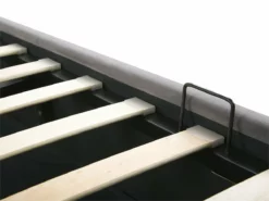 Cama Con Somier De Terciopelo Gris 140 X 200 Cm ROCHEFORT -Conforama Tienda de ventas c92e544c02dcc602b56cc16ee5857c55d3a54af8 fafef4235d794530b14531236b42d736