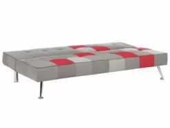 Sofá Cama De Terciopelo Gris/patchwork OLSKER -Conforama Tienda de ventas c96f95b2b798b49a02691849029b1b90774c3ce4 4785b0940ecb426895c1bf5ab9d296ef