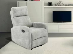 Sillón Relax Polipiel Modelo TAVIRA- Gris -Conforama Tienda de ventas cabe98cf9c717542db18901c35e34bca1e968043 a7faed9a889241f09dbb37d4ef92d05d