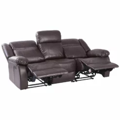 Sofá Relax 3 Plazas LOTUS Color Chocolate