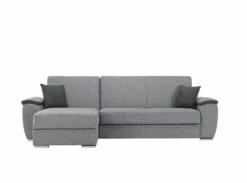 Chaise Longue GUILIA Cama Reversible Color Gris Oscuro