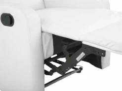 Sillón Reclinable De Piel Sintética Blanco Con LED Y Puerto USB VIRRAT -Conforama Tienda de ventas ccb09fbabf45d959a43e0b02b6860a6df7e48307 2992d2ea36f048e48b8a9f45a2e381c5