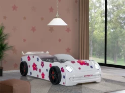 Cama Coche 90X190 HAWAI Con Led´s En Frente