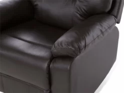 Sillón Reclinable De Piel Sintética Marrón Oscuro BERGEN -Conforama Tienda de ventas cd3392d8509d04a58939155c213350de9bc6e6a7 f20be57bfd294134bdad9452daafe8eb