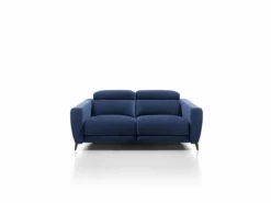 Sofá De 2 Plazas, Fijo DRAX, Color Azul