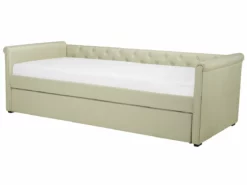 Cama Con Somier De Poliéster Beige 80 X 200 Cm LIBOURNE -Conforama Tienda de ventas ce54b96d9bb17a70edc4e4c1d6ad11ec9a0b9bf9 ccd112b3d9624513b4b6cff0c17b58aa