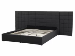 Cama Con Somier De Poliéster Gris Oscuro 160 X 200 Cm MILLAU -Conforama Tienda de ventas d007b30426a3f25d3ba459e0aaf914d93d2b28a4 f665f656accd49a895644980764f4d96