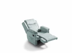 Sillón Relax Manual KYRA Color Turquesa -Conforama Tienda de ventas d0cc013d8a9a4df08dd895f87ad46965dfa5948a 108050 4
