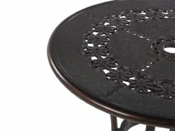 Mesa De Jardín De Metal Marrón Oscuro ⌀ 65 Cm BOVINO -Conforama Tienda de ventas d0f5d3cef8b399a2f13e126f381aa0d02d4b6473 e6683bed80b640bc828a94fae573467b