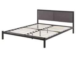 Cama Con Somier De Metal Negro/gris 160 X 200 Cm CLAMAR -Conforama Tienda de ventas d1b778a662ff842757af3b591754521a121adc8d 8f1c0e221a24465797165e56052cd127