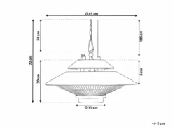 Estufa Eléctrica De Metal Negro 1500 W MERAPI -Conforama Tienda de ventas d339f9805f9a4a64a1e8cc1a9ba51b13846101b1 4ba10f45d99f40b490741dad46c8eff3