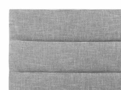 Cama Con Somier De Poliéster Gris Claro 180 X 200 Cm VALBONNE -Conforama Tienda de ventas d4015f2cbebbe82d8c59d824e0b214c6b064b4e1 80c7417abe564e9eb68b8b235d83081e