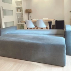 Skraut Home - Sofa Cama CLOUD, Gris Claro, Convertible En Cama, Arcón. Máximo Relax Y Confort - Con Sistema De Apertura Por Arrastre 225x92x92cm 14 Skraut Home - Sofa Cama CLOUD, Gris Claro, Convertible En Cama, Arcón. Máximo Relax Y Confort - Con Sistema De Apertura Por Arrastre 225x92x92cm -Conforama Tienda de ventas d4a7616cc68b829e9b5c5fff01274532207a4ede bcc7dda4641e474cab8aa573c957a9ac