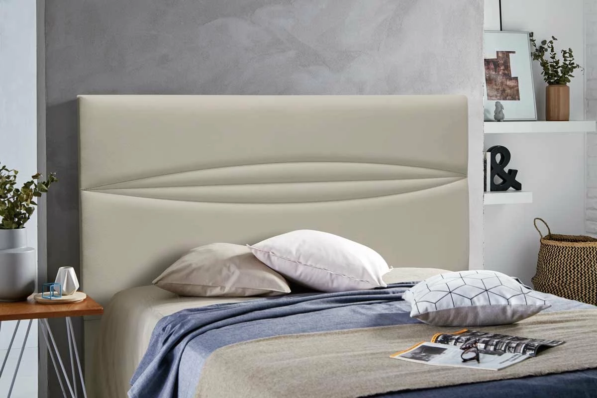 Cabecero DAKAR Tostado Polipiel 160cm X 120cm 1 Cabecero DAKAR Tostado Polipiel 160cm X 120cm