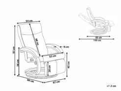 Sillón Reclinable En Piel Sintética Negro MIGHT -Conforama Tienda de ventas d61fa3c0b1f3e4679d45377ff9228010f1f2c1db 0d1e5ae9ae6b4dd1a07a5e4ae4ec20ac