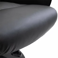 HOMCOM Sillón De Salón Con Otomana Reposapiés Tapizado En PU Sillón Relax Reclinable Hasta 145° Y Giratorio 360° Con Respaldo Ajustable Para Salón Dormitorio Oficina 81x81x105 Cm Negro -Conforama Tienda de ventas d669e461ac4facf590e398acd72f9a9dca0f6f98 5b3457803ab74c998ef6d33166deaef5