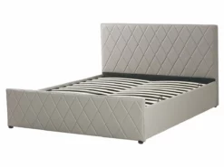 Cama Con Somier De Piel Sintética Gris Pardo 160 X 200 Cm ROCHEFORT -Conforama Tienda de ventas d80127131498bff180dd7b5e800f3b3b96245486 27095f6a7a744d6ab144e7281d80e3fa