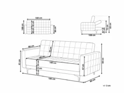 Sofá 3 Plazas De Poliéster Gris Grafito ABERDEEN -Conforama Tienda de ventas d94a3cff7d7b4a9034b986413277be297eec4083 eccb4ca36718402da17994ec5d6b2afc