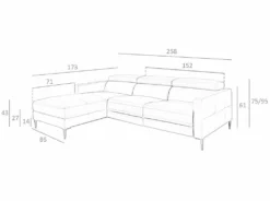 ANGEL CERDA Sofá Chaise Longue En Piel Gris Con Relax -Conforama Tienda de ventas d99593ce0fc2212093380dd9eacdc3c640b859e1 32cc8a9c79a14171ade58e6a79dd9c5a