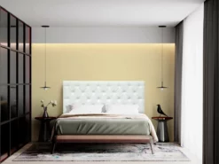 Cabecero CLASSIC Extra Blanco 160cm X 135cm Tela -Conforama Tienda de ventas da844c4c141e489677ec60221d04f87810dd1cc3 CLASSIC EXT BLANCA 405352