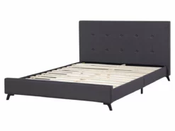 Cama Con Somier De Poliéster Gris Oscuro/negro 160 X 200 Cm AMBASSADOR -Conforama Tienda de ventas dbbe6744800024b4955410b517a8a57cab976507 2a07ff7af3f640dbb5da3cb0b8e6eb4f
