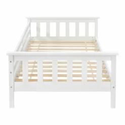 Cama Para Niños Nuuk Con Somier Y Protección Contra Caídas - Pino 70 X 140 Cm - Blanco Mate [en.casa] -Conforama Tienda de ventas df8e72d0bb68c608cdb8cbe224234bf2fd988e25 9d80845fe4af4739bee8cc01d9725ca0