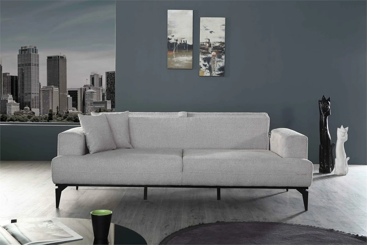 Sofá Cama 3 Plazas OREA Color Gris 2 Sofá Cama 3 Plazas OREA Color Gris - Imagen 2