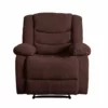 Sillón Relax De Tela CHEF2 Color Chocolate