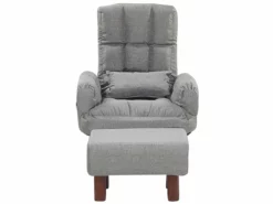 Sillón Reclinable Gris Con Reposapiés OLAND -Conforama Tienda de ventas e1210e1d329091ef546746cd525e21d250fb31b0 4868e6cd8b6b40cb827fd7fb7a8ca64e