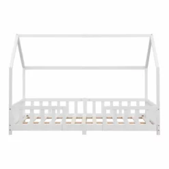 Cama Para Niños Sisimiut Forma De Casa Pino 120x200 Cm Blanco Mate [en.casa] -Conforama Tienda de ventas e3a1f82e914447b2e99089d404acc1cdee6696d6 80cca370035244ee81796b9437479deb