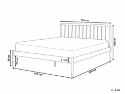 Cama Con Somier De Metal Blanco/madera Clara 160 X 200 Cm MAURS 11 Cama Con Somier De Metal Blanco/madera Clara 160 X 200 Cm MAURS -Conforama Tienda de ventas e4283f79f792d5348b77c2a14c5bf04dd63d14c9 4c1047cb2b464df8823687e31bbc51eb
