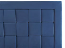 Cama Con Somier De Terciopelo Azul Marino 140 X 200 Cm LIMOUX -Conforama Tienda de ventas e42f5ab0307579c46d790d6f2e1e09d934c77658 f7c713f16e9d408896a9601d09bc6aae