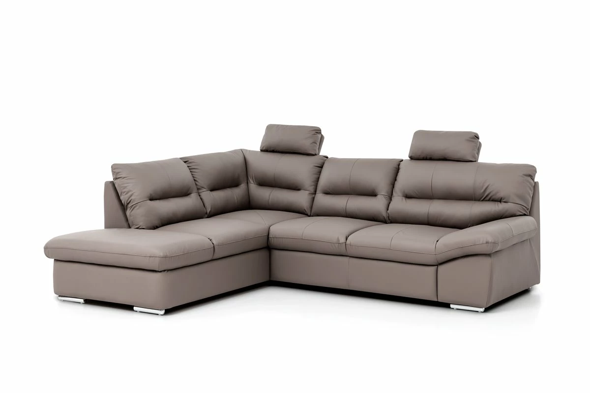 Rinconera Piel Con CamaRANCHO Izquierda Color Visón 3 Rinconera Piel Con CamaRANCHO Izquierda Color Visón - Imagen 3