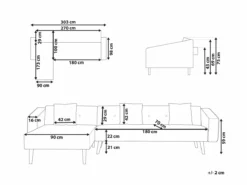 Sofá Cama Esquinero De Terciopelo Gris Derecho VADSO -Conforama Tienda de ventas e53e24ab5f9a8b59168ac85f61d8635fd1ed1b8f eff68bc382ef4aa4a0884df72487b5a0