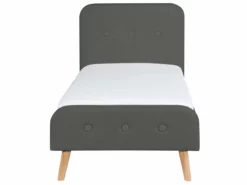 Cama Con Somier De Poliéster Gris Oscuro/madera Clara 90 X 200 Cm RENNES -Conforama Tienda de ventas e54c309915226f1e6bef1fc40e17ff3c0fcdb8f9 edcee4a988b24793a54c3e79048d2c76