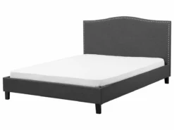 Cama LED Multicolor De Poliéster Gris Oscuro/madera Oscura 180 X 200 Cm MONTPELLIER -Conforama Tienda de ventas e61aaa9f6c0ab2e566b014f91c8c0e55bdedd1d5 ad10bdb878e74deb9269ae2377835bcf