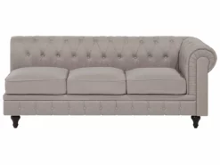 Sofá Esquinero Tapizado Beige Derecho CHESTERFIELD -Conforama Tienda de ventas e636ebff117a7410eac7d6fffcb075d39d617448 52c692656c9041869c3383217b648939