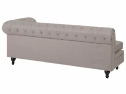 Sofá Esquinero Tapizado Beige Derecho CHESTERFIELD -Conforama Tienda de ventas e64017e157192dcb19a6214aeb5296cc845cd1ee 39f99cbd9a3b4c36a46d5eb8c549d0cc