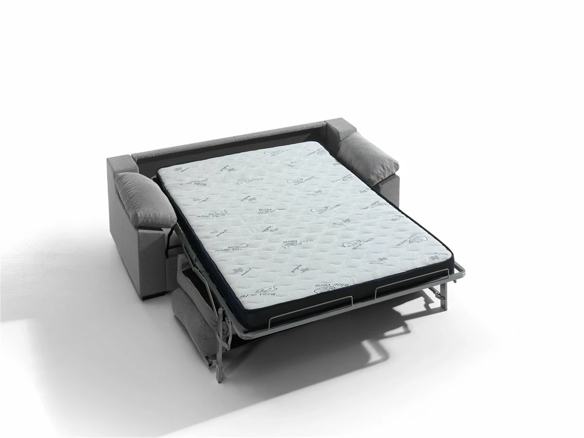 NELLY SOFÁ CAMA 3 PLAZAS GRIS CLARO 5 NELLY SOFÁ CAMA 3 PLAZAS GRIS CLARO - Imagen 5