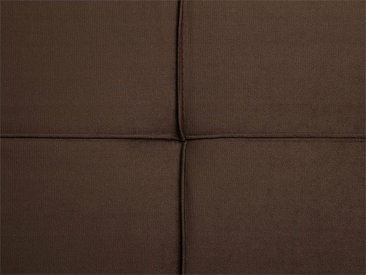 Sofá Cama 3 Plazas Tapizado Marrón HASLE 9 Sofá Cama 3 Plazas Tapizado Marrón HASLE - Imagen 9