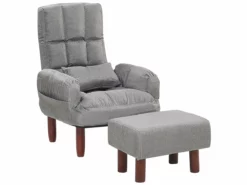 Sillón Reclinable Gris Con Reposapiés OLAND -Conforama Tienda de ventas e901413f964b230036e89c7ed5e60c5a4692cfab 46bc6bc5c3d04ebf982b6f624094b3e8