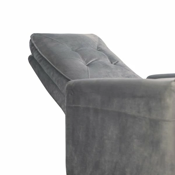 Sillón Reclinación Manual, Gris 3 Sillón Reclinación Manual, Gris - Imagen 3