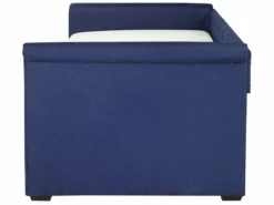 Cama Con Somier De Poliéster Azul Marino 90 X 200 Cm LIBOURNE -Conforama Tienda de ventas e9c75e4aaebbb4fc72cd361b56d057e79d5c46a4 f12066e44a2b4e7e9269866a97290dd2