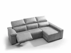 Chaise Longue Relax BALTIA Derecho - GRIS -Conforama Tienda de ventas ea03601dd02ebb105862e7a20e8f708d653bd0f1 100221 5