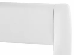 Cama Con Somier De Piel Blanco/plateado 160 X 200 Cm AVIGNON -Conforama Tienda de ventas ea5ceb1b8e1e020652b9c8f26820f397c830852a f67055bc468640628c3efbc6dc64908e