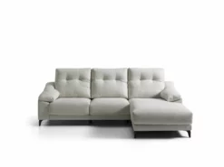 Chaise Longue De Tela Derecha DAMY Color Beige