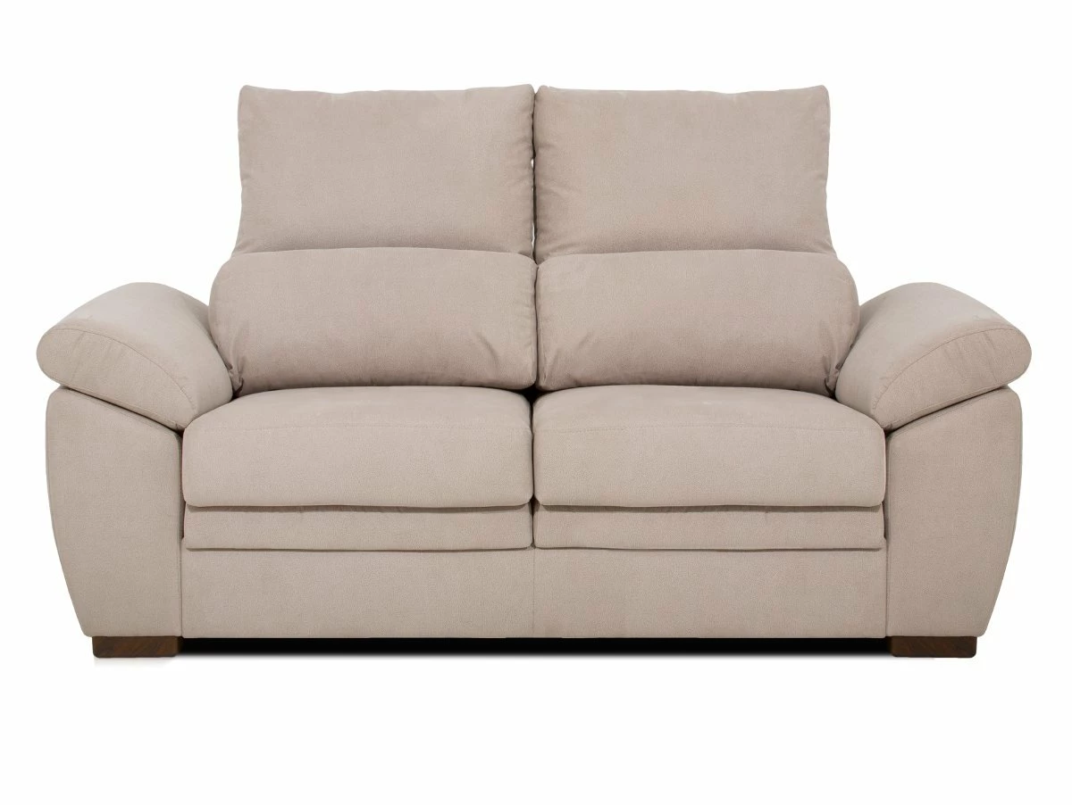 Sofá 2 Plazas De Microfibra ARGOS Color Beige 1 Sofá 2 Plazas De Microfibra ARGOS Color Beige