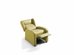 Sillón Relax Manual ADA En Tela, Color Mostaza -Conforama Tienda de ventas ec369db5d99d15a3b485c0a8f70900831a8aff21 108075 2