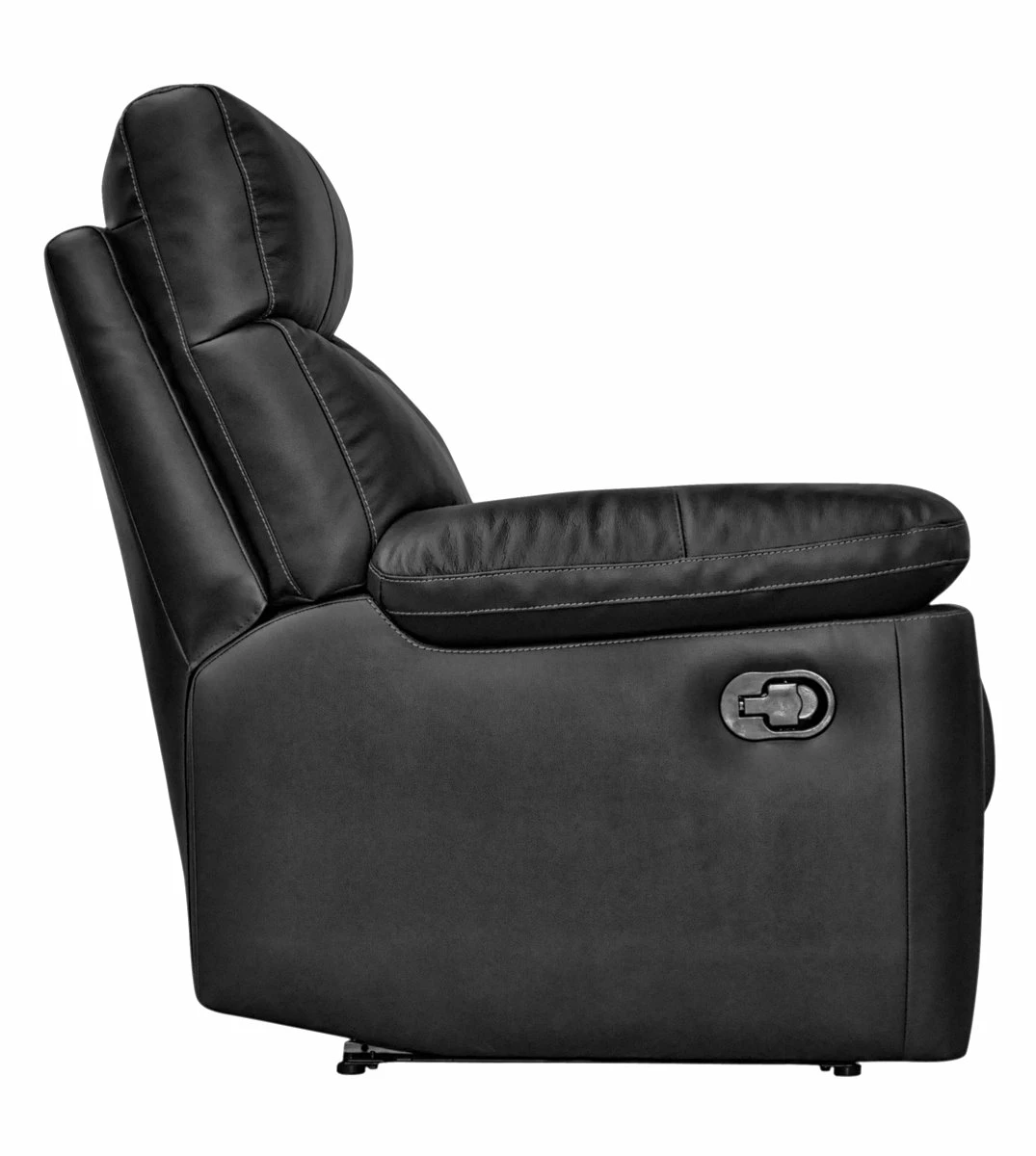 Sillón Piel Relax SHARONA Color Negro 6 Sillón Piel Relax SHARONA Color Negro - Imagen 6